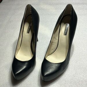 BCBG Generation leather hidden platform heels